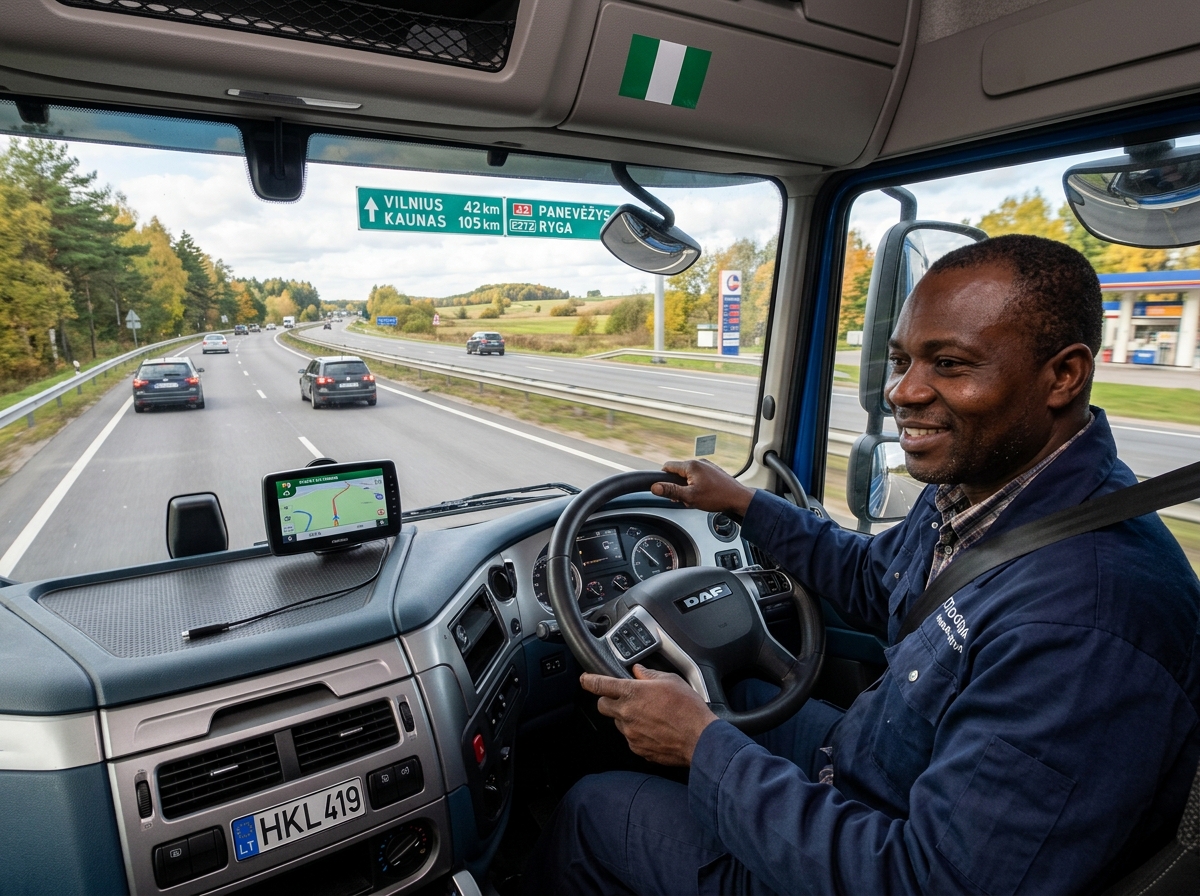 TRUCK DRIVER JOB — LITHUANIA